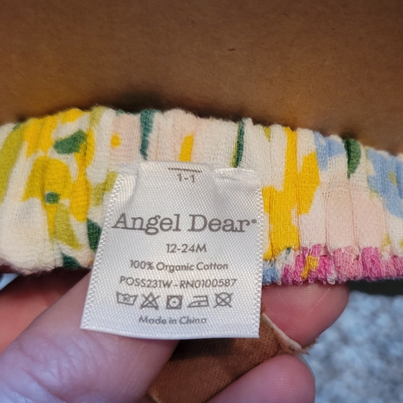 Angel Dear Cotton Muslin Floral Headband - Picture 3 of 3